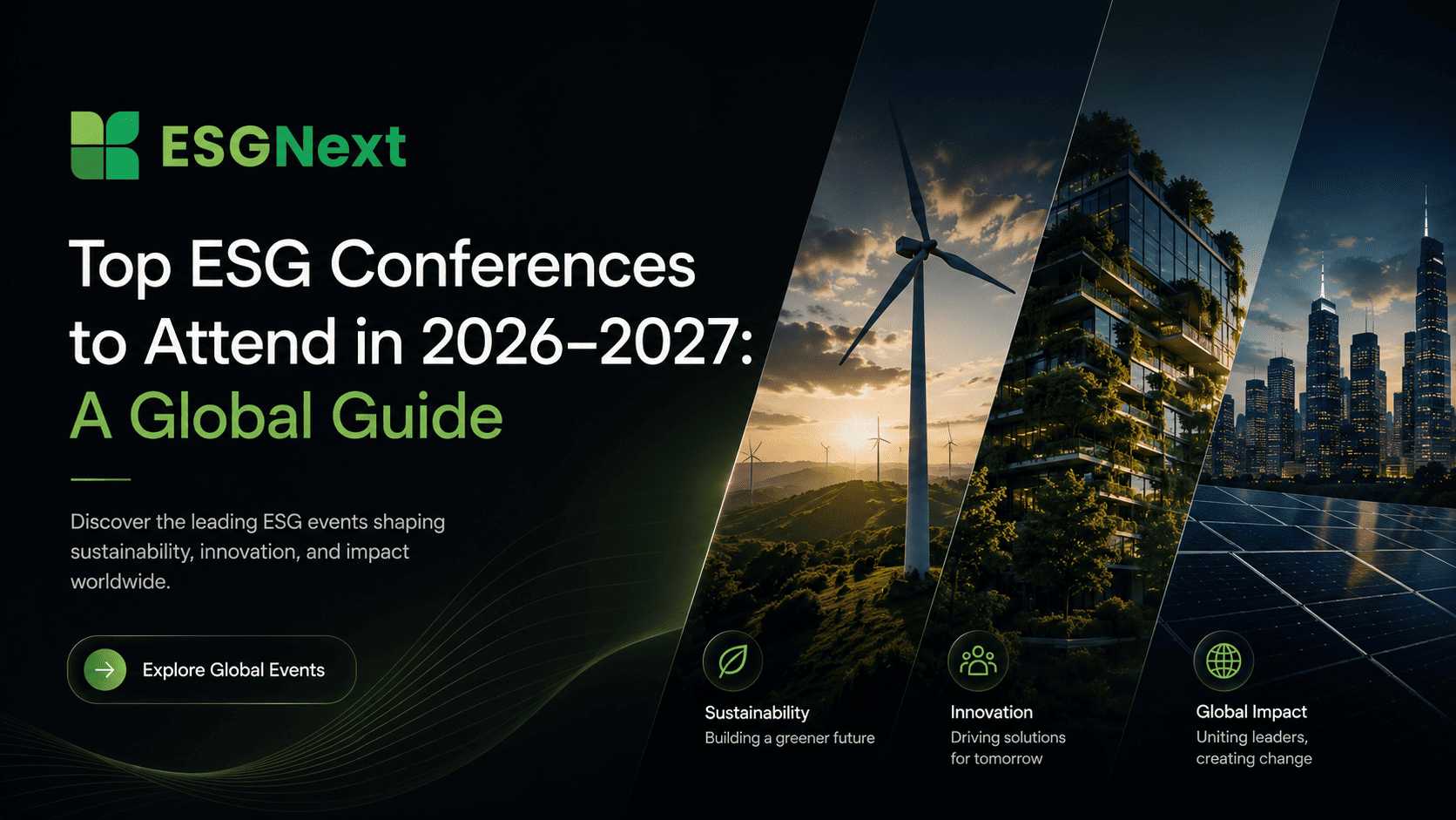 Top ESG Conferences to Attend in 2026–2027: A Global Guide
