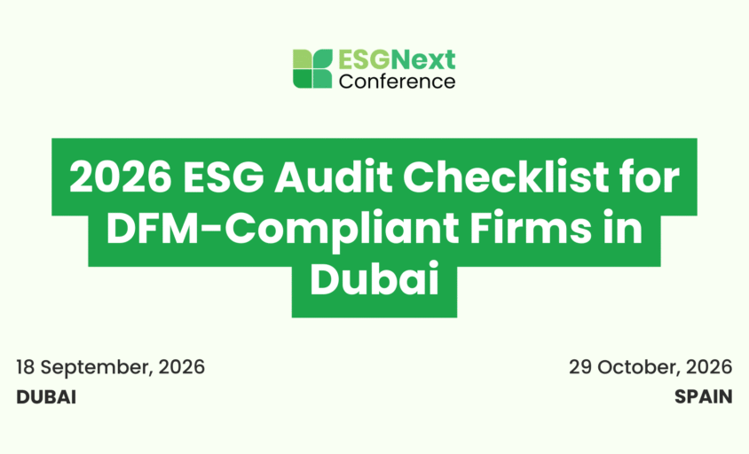 2026 ESG Audit Checklist for DFM-Compliant Firms in Dubai