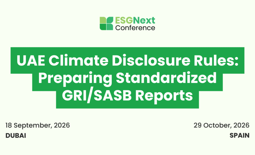 UAE Climate Disclosure Rules: Preparing Standardized GRI/SASB Reports