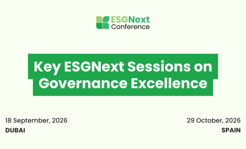 Key ESGNext Sessions on Governance Excellence